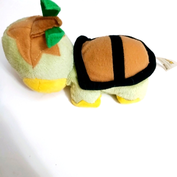 POKEMON TURTWIG DIAMOND & PEARL SITTING #387 GEN 4 PLUSH STUFFED ANIMAL 2008 - Picture 2 of 6